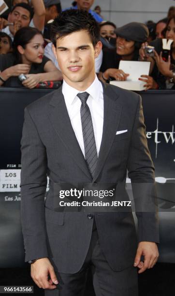 Taylor Lautner at the Los Angeles Premiere of "The Twilight Saga: Eclipse" held at the Nokia LA Live Theater in Los Angeles, USA on June 24, 2010.