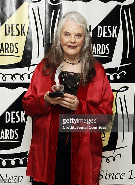 Lois Smith winner of Outstanding Actress in a Play for "The Trip to Bountiful"