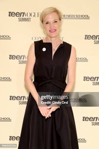 Former Planned Parenthood President Cecile Richards attends Teen Vogue Summit 2018: #TurnUp - Day 2 at The New School on June 2, 2018 in New York...