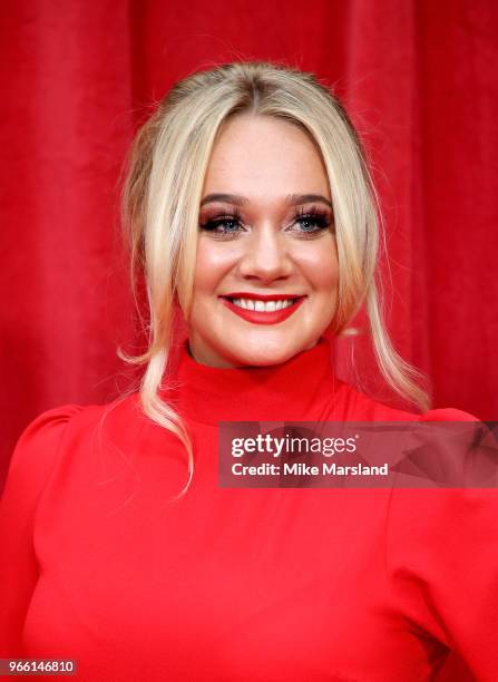 Kirsty-Leigh Porter attends the British Soap Awards 2018 at Hackney Empire on June 2, 2018 in London, England.