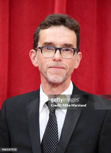 Mark Charnock attends the British Soap Awards 2018 at Hackney Empire on June 2, 2018 in London, England.