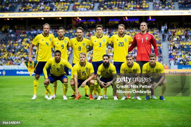 Andreas Granqvist, Marcus Berg, Albin Ekdal, Victor Nilsson Lindelof, Ola Toivonen, Robin Olsen, Martin Olsson, Oscar Hiljemark, Jimmy Durmaz, Emil...