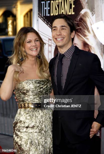 Drew Barrymore and Justin Long at the Los Angeles Premiere of "Going The Distance" held at the Grauman's Chinese Theatre in Los Angeles, USA on...