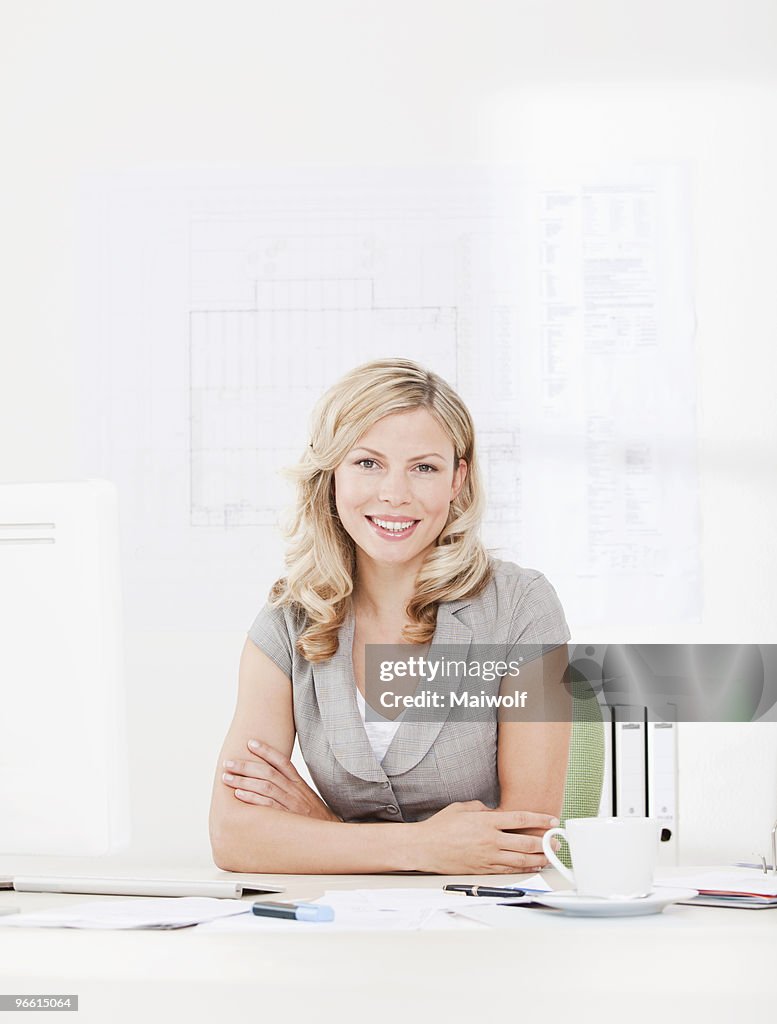 Portrait of businesswoman