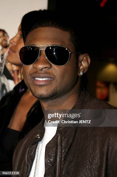 Hollywood - Usher attends the Los Angeles Premiere of "Be Cool" held at the Grauman's Cinese Theater in Hollywood, California, United States....