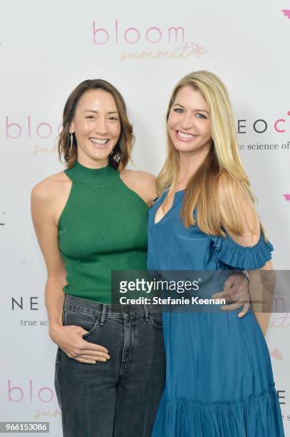 Bree Turner and Jamie Anderson attend Neocell Presents Bloom Summit at The Beverly Hilton Hotel on June 2, 2018 in Beverly Hills, California.