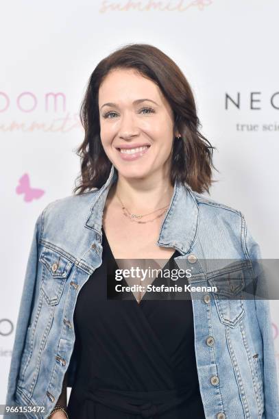 Marla Sokoloff attends Neocell Presents Bloom Summit at The Beverly Hilton Hotel on June 2, 2018 in Beverly Hills, California.