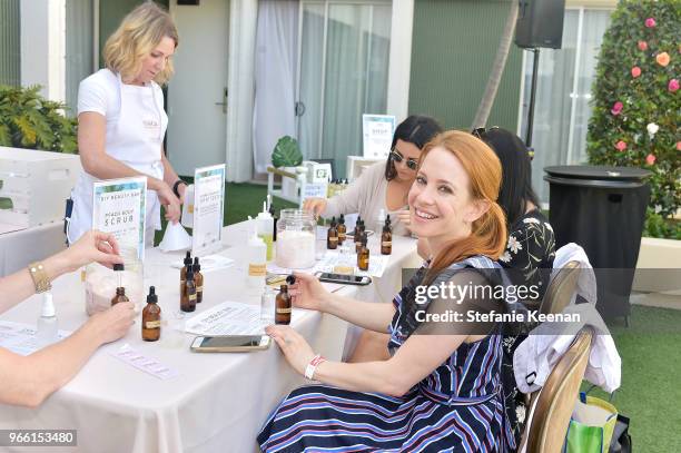 Amy Davidson attends Neocell Presents Bloom Summit at The Beverly Hilton Hotel on June 2, 2018 in Beverly Hills, California.