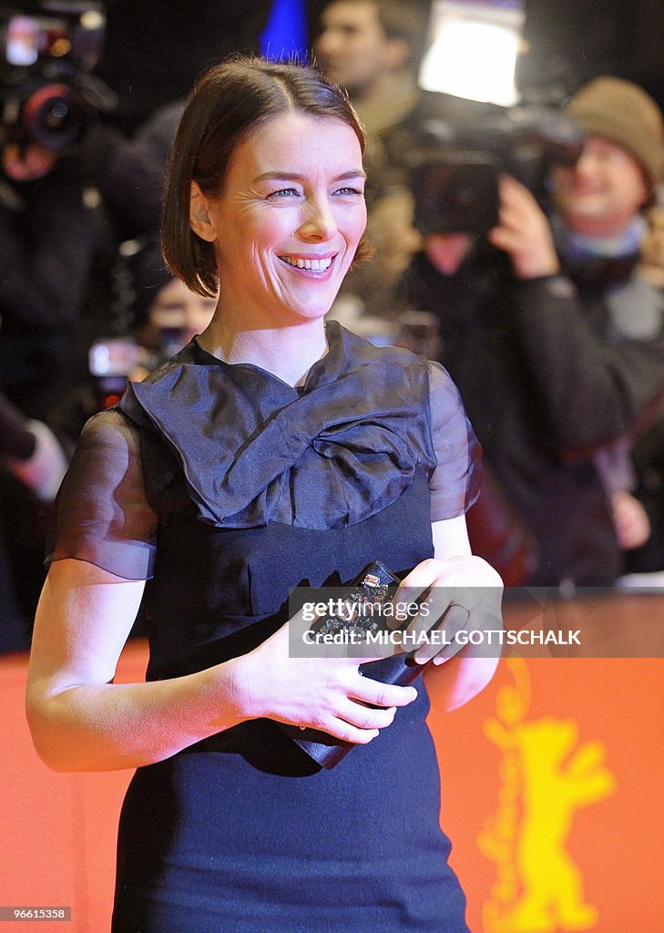 British actress Olivia Williams arrives