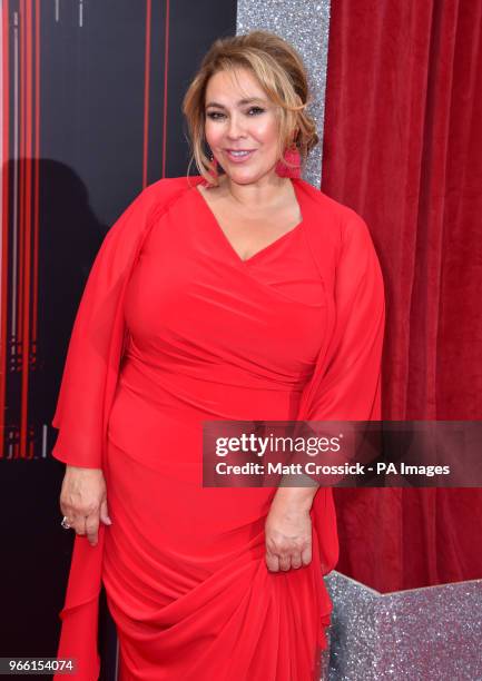 Nicole Barber Lane attending the British Soap Awards 2018 held at The Hackney Empire, London. PRESS ASSOCIATION Photo. Picture date: Saturday June 2,...