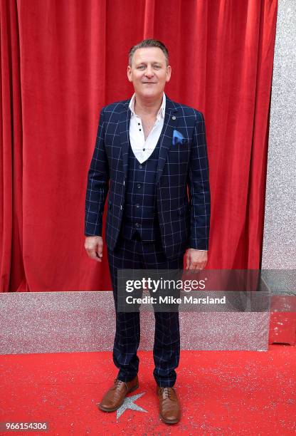 Chris Walker attends the British Soap Awards 2018 at Hackney Empire on June 2, 2018 in London, England.