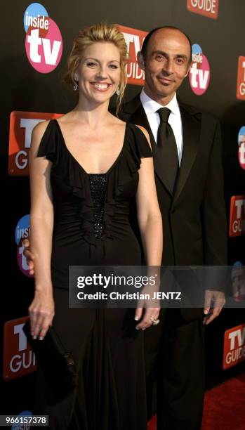 File Photos. - Hollywood - Andrea Parker and Shaun Toub attend the TV Guide and Inside TV 2005 Emmy After Party held at the Roosevelt Hotel in...
