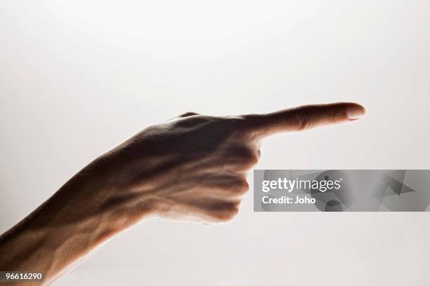 hands making emphatic gesture - menschlicher finger stock-fotos und bilder