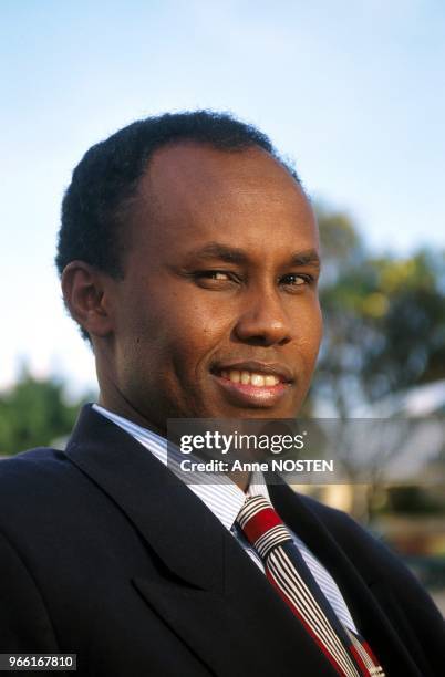 At the intercontinental of Nairobi , Hussein Mohamed Aidid EXCLUSIVE.