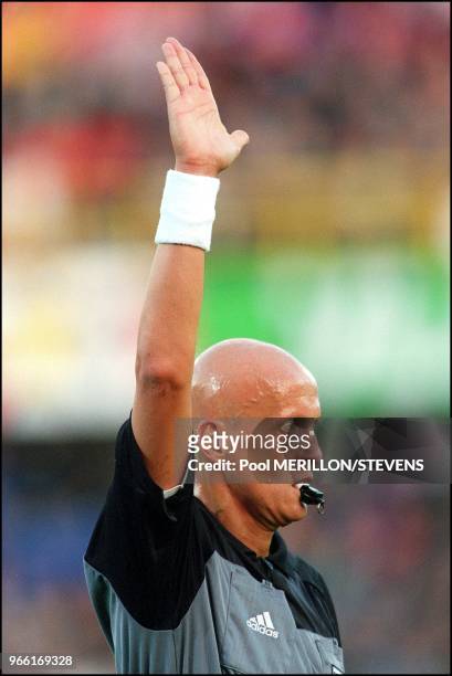 Collina referee of the match.
