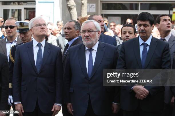 Jean-Marc Todeschini, le secrétaire d?Etat auprès du ministre français de la Défense s?est rendu le 19 avril à Sétif en compagnie du ministre...