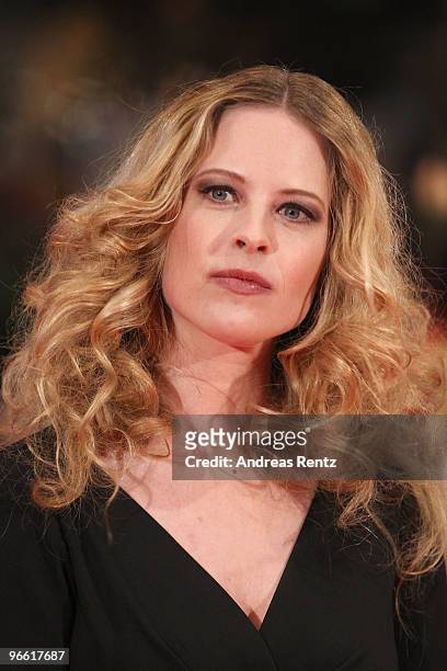 Actress Diana Ampft attends 'The Ghost Writer' Premiere during day two of the 60th Berlin International Film Festival at the Berlinale Palast on...