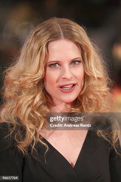 Actress Diana Ampft attends 'The Ghost Writer' Premiere during day two of the 60th Berlin International Film Festival at the Berlinale Palast on...