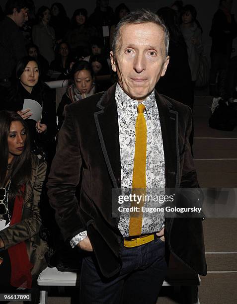 Designer Simon Doonan attends the Richard Chai Love Fall 2010 during Mercedes-Benz Fashion Week on February 11, 2010 in New York, New York.