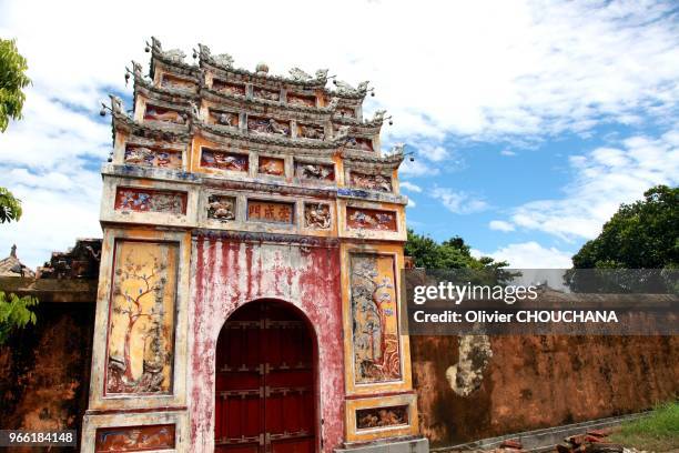 Ancienne cité impériale de la ville Hué, le 15 septembre 2016, Viêt-Nam. Hué est l'ancienne capitale impériale du Viêt Nam et des empereurs de la...