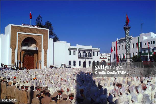 6th Throne Day celebrating the accession of King Mohammed VI to the throne of Morocco.