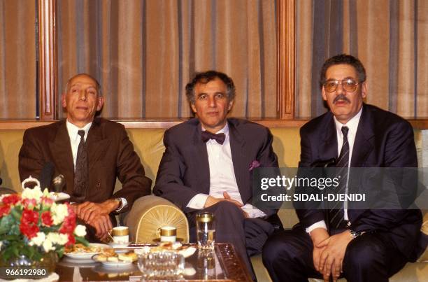 Mohamed Boudiaf, Sid Ahmed Ghozali, General Nezzar.