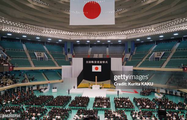 Japan marked the 70th anniversary of its World War II surrender with 6,517 people in attendance at the national commemoration ceremony observing a...