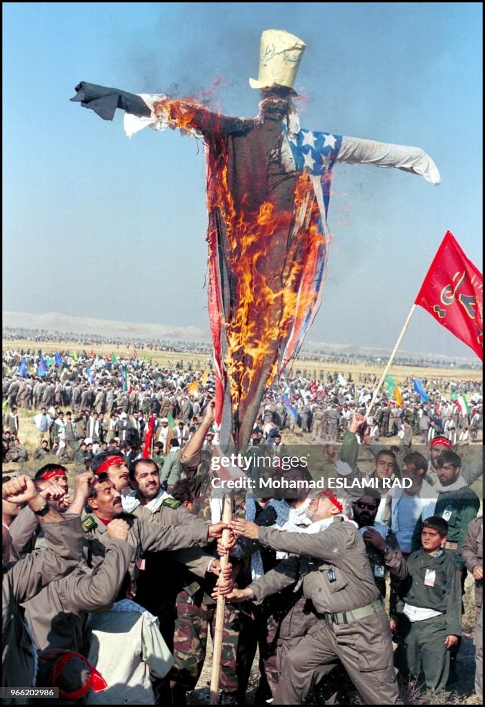 Mobilisation in Iran to support Palestinians vs Israel.