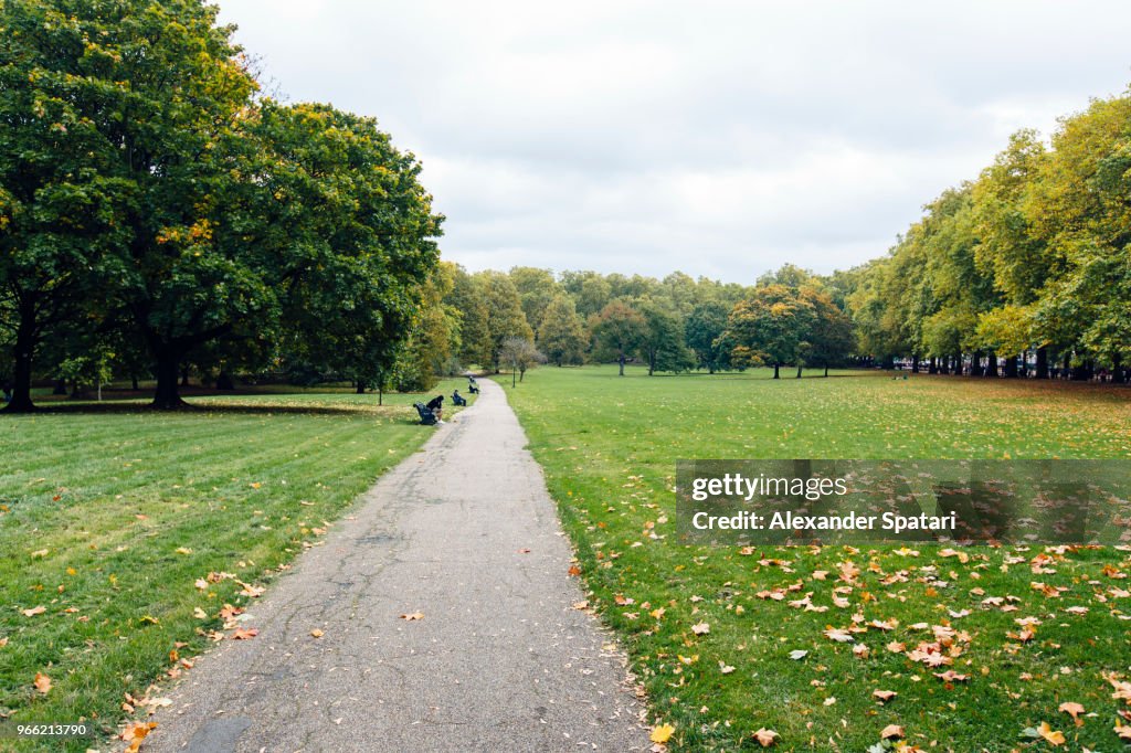 Green Park in London, England, UK
