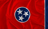 Flag of Tennessee Background, The Volunteer State