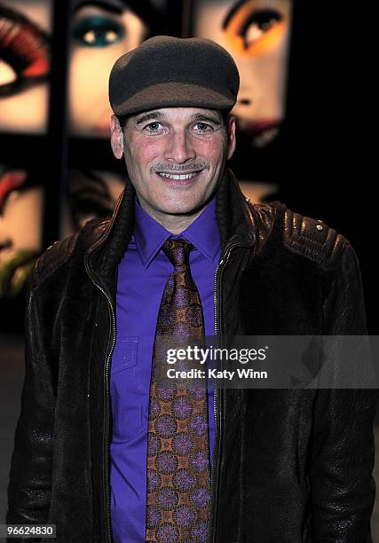 Actor Phillip Bloch attends Mercedes-Benz Fashion Week at Bryant Park on February 11, 2010 in New York City.
