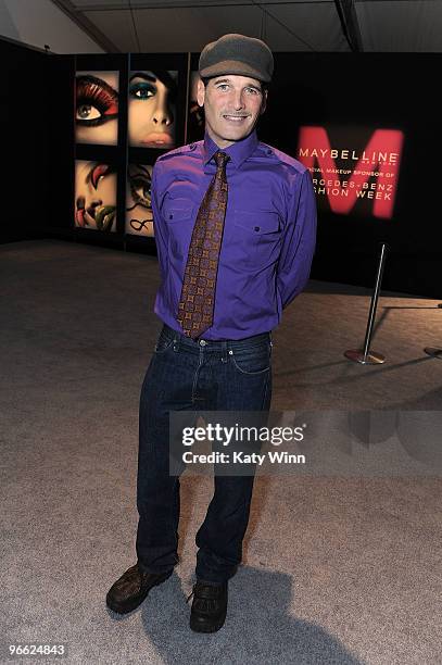 Actor Phillip Bloch attends Mercedes-Benz Fashion Week at Bryant Park on February 11, 2010 in New York City.
