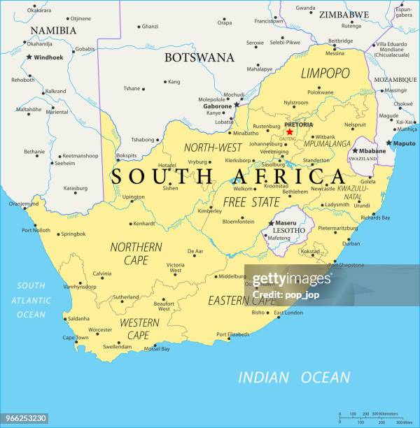 ilustraciones, imágenes clip art, dibujos animados e iconos de stock de mapa de africa del sur - vector - lesotho map