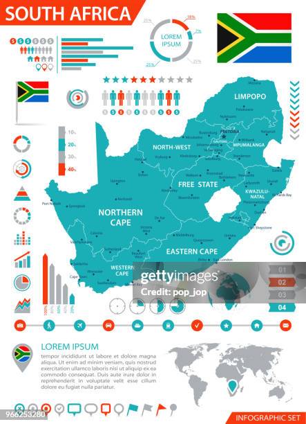 07 - south africa - green red info 10 - port elizabeth south africa stock illustrations