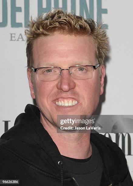 Actor Jake Busey attends the grand opening of Delphine, Station Hollywood and The Living Room at W Hollywood on February 11, 2010 in Hollywood,...