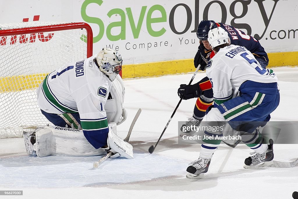 Vancouver Canucks v Florida Panthers