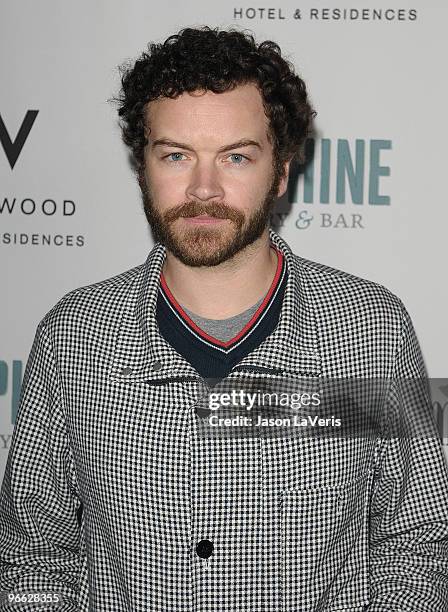 Actor Danny Masterson attends the grand opening of Delphine, Station Hollywood and The Living Room at W Hollywood on February 11, 2010 in Hollywood,...