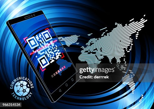Smart Phone Qr Code High-Res Vector Graphic - Getty Images