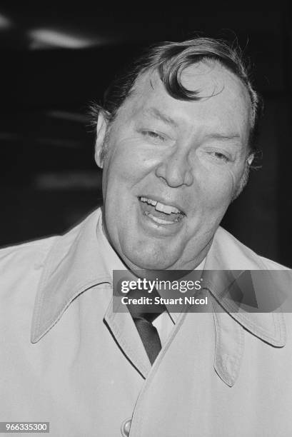 American rock and roll musician Bill Haley , UK, 6th March 1979.