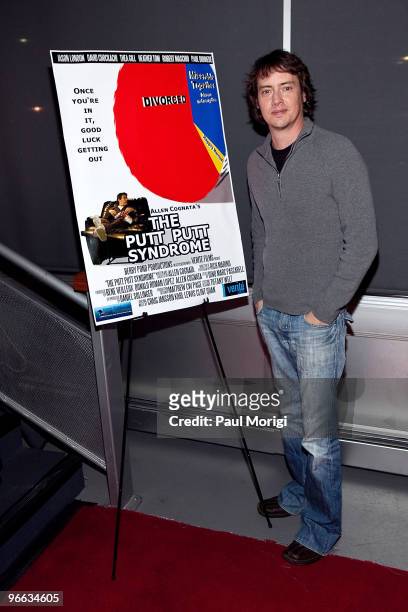 Actor Jason London attends a screening of "The Putt Putt Syndrome" at Tribeca Cinemas on February 12, 2010 in New York City.