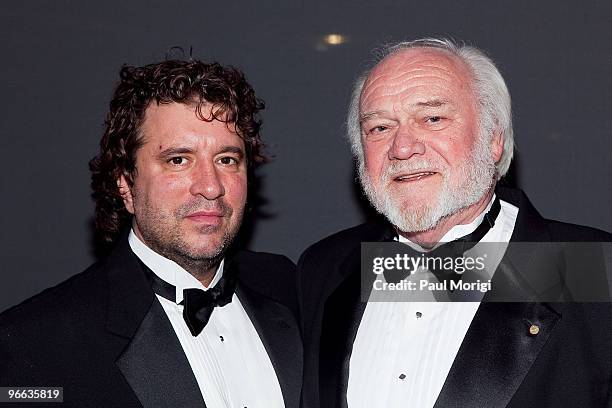 Writer, Director and Producer Allen Cognata and Bud Stadford attend a screening of "The Putt Putt Syndrome" at Tribeca Cinemas on February 12, 2010...