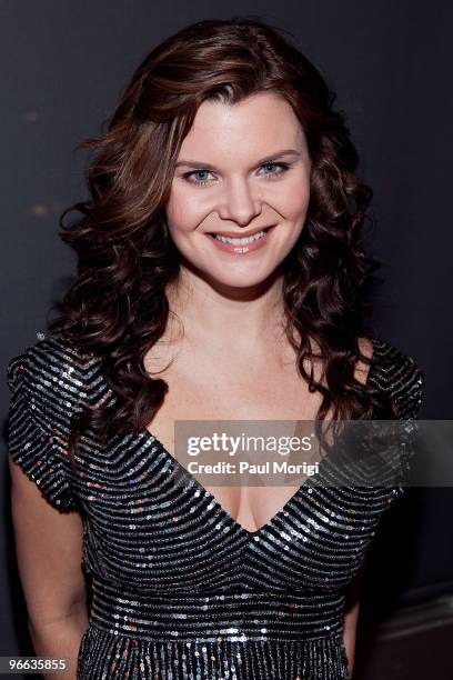 Actress Heather Tom attends a screening of "The Putt Putt Syndrome" at Tribeca Cinemas on February 12, 2010 in New York City.