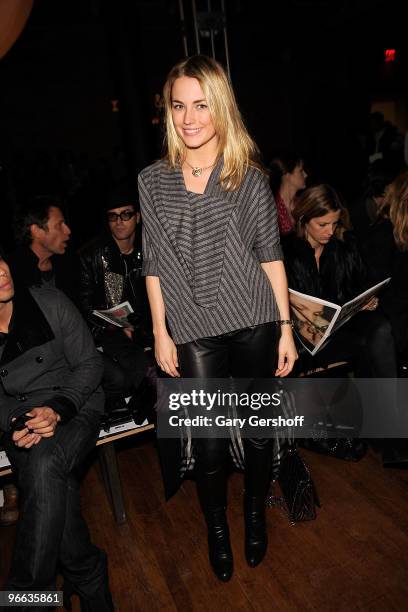 Amanda Hearst attends the Rag & Bone Fall 2010 fashion show during Mercedes-Benz Fashion Week at on February 12, 2010 in New York City.