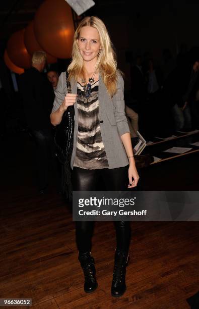 Photographer Poppy de Villenueve attends the Rag & Bone Fall 2010 fashion show during Mercedes-Benz Fashion Week at on February 12, 2010 in New York...