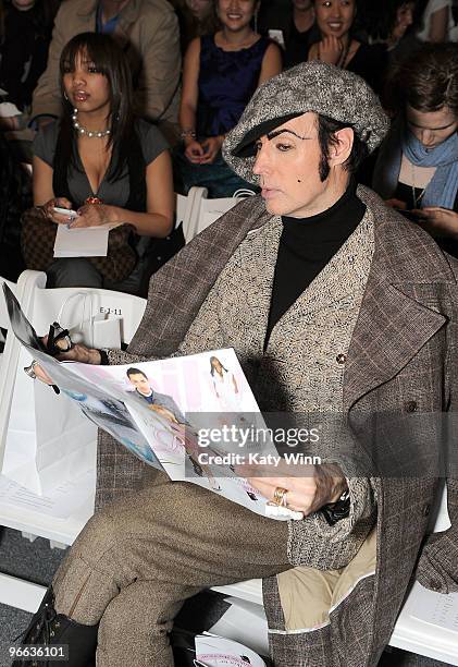 Patrick McDonald attends Mercedes-Benz Fashion Week at Bryant Park on February 11, 2010 in New York City.