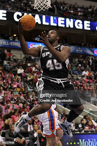 DeJuan Blair of the Rookie team shoots against the Sophomore team during the second half of the T-Mobile Rookie Challenge & Youth Jam part of 2010...