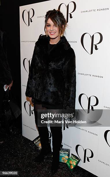 Actress Shenae Grimes attends Charlotte Ronson Fall 2010 during Mercedes-Benz Fashion Week at Bryant Park on February 12, 2010 in New York City.