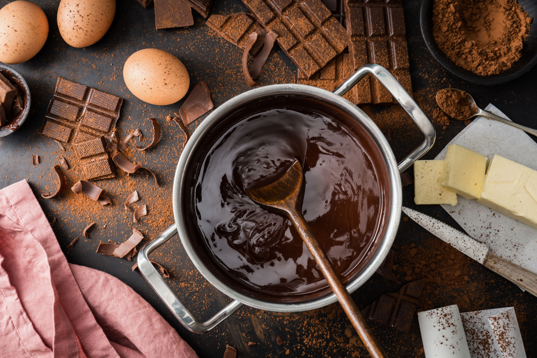 chocolate making