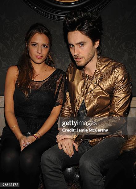 Charlotte Ronson and Jared Leto attend Charlotte Ronson's Fall 2010 After Party sponsored by Given Liqueur at Avenue on February 12, 2010 in New...