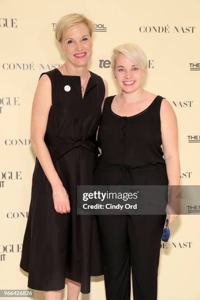 Former Planned Parenthood President Cecile Richards and Lauren Peterson attend Teen Vogue Summit 2018: #TurnUp - Day 2 at The New School on June 2,...